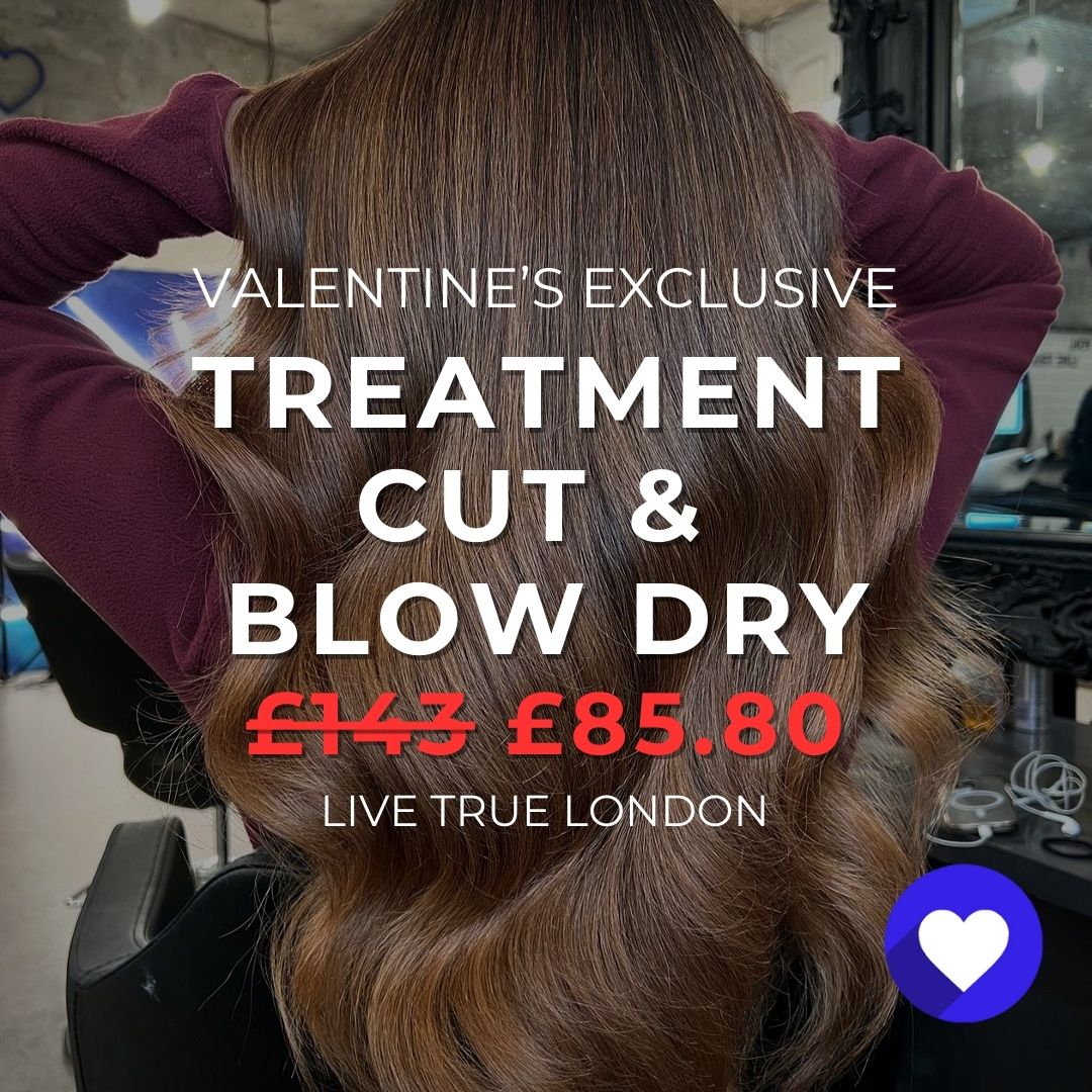 Valentine’s Day: Treatment Cut & Blow Dry Voucher + Take Home Mask